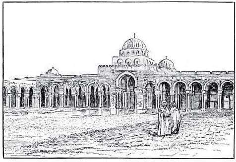 Mosque of Sidi Okba, 
Kairouan, 1882