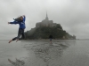Shanell at Mont Saint Michel