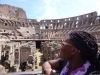 Stephanie in the Colosseum