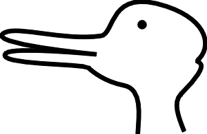 A black and white drawing of a bird

Description automatically generated
