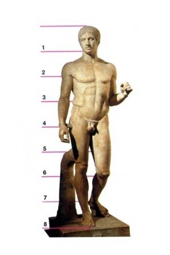 A statue of a person

Description automatically generated