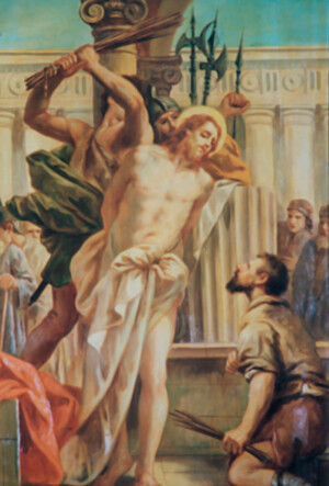 The Second Sorrowful Mystery  The Scourging at the Pillar