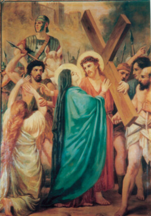 The Fourth Sorrowful Mystery  The Carrying of the Cross