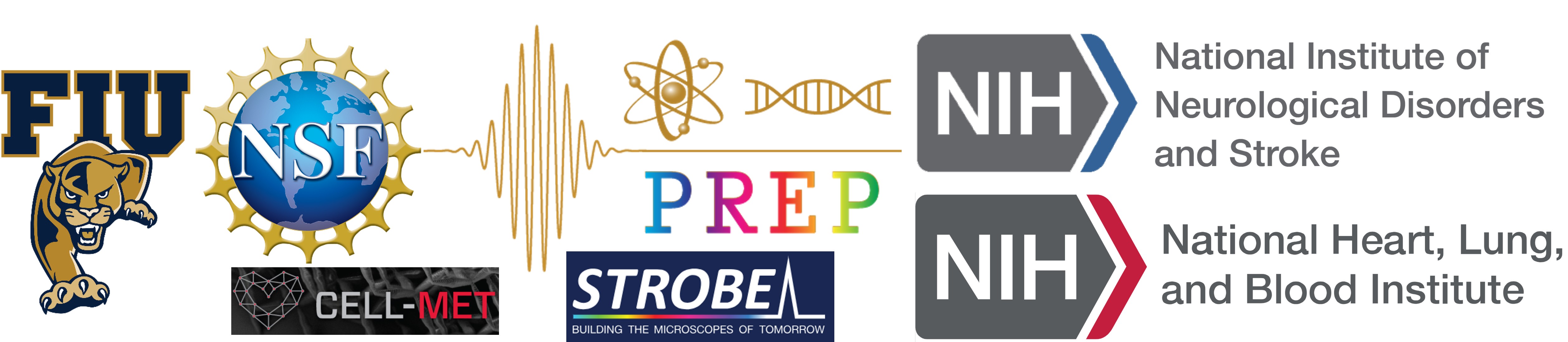 Research support logos