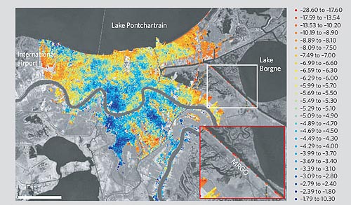 Shimon Wdowinski: Research: Land Subsidence