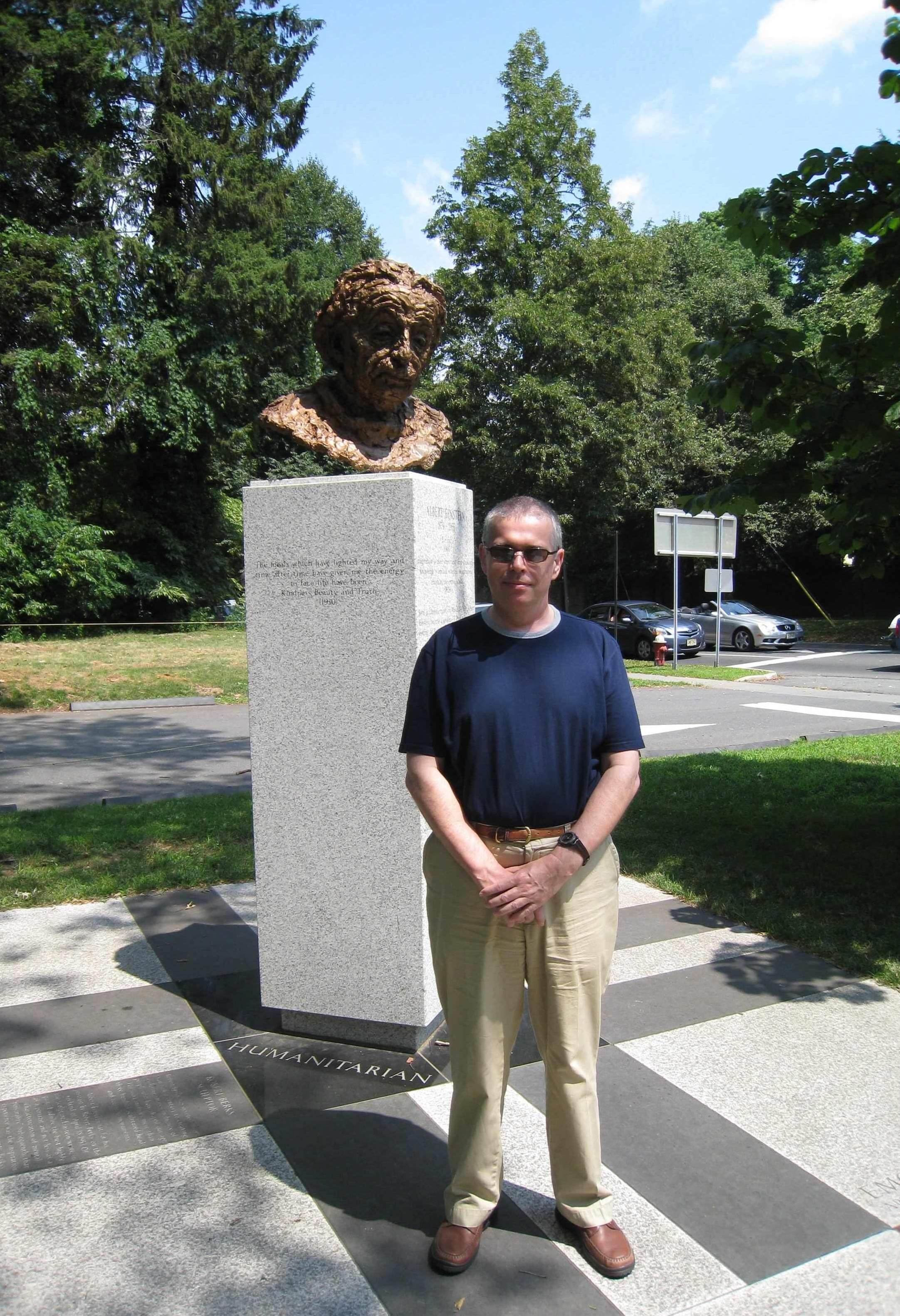 Princeton Einstein statue